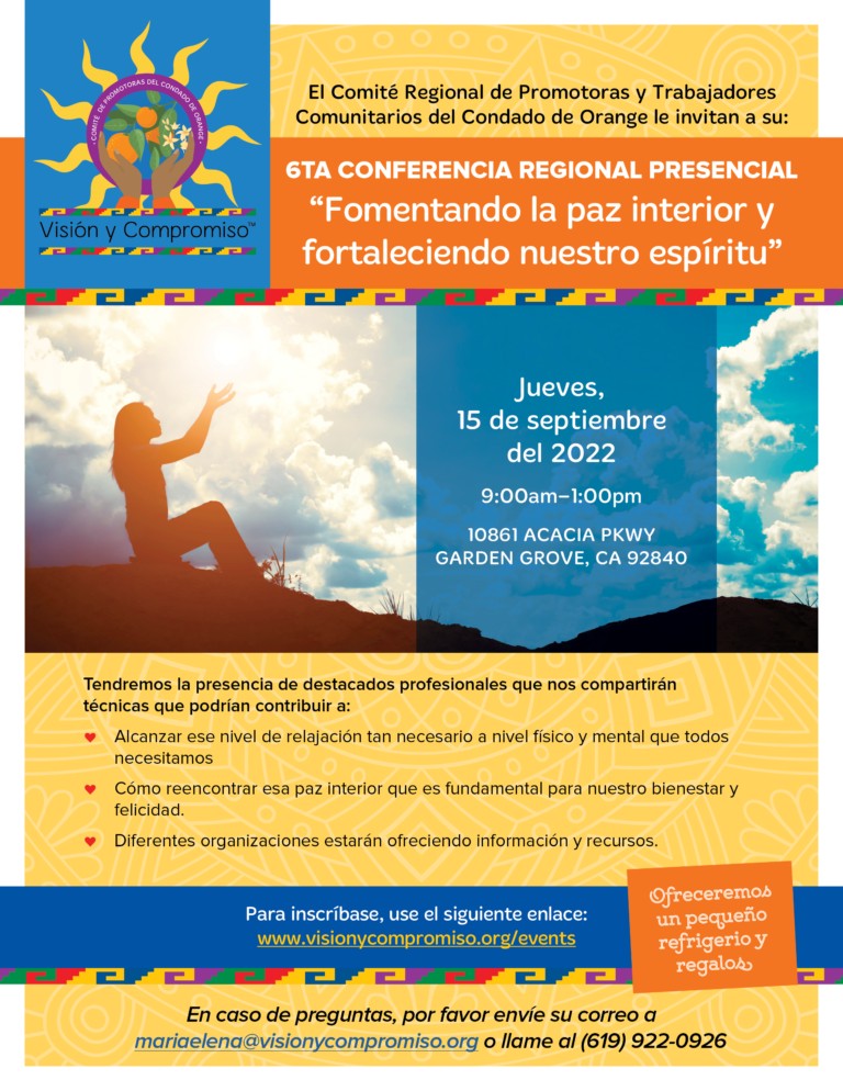 Vision y Compromiso | Conferencias regionales